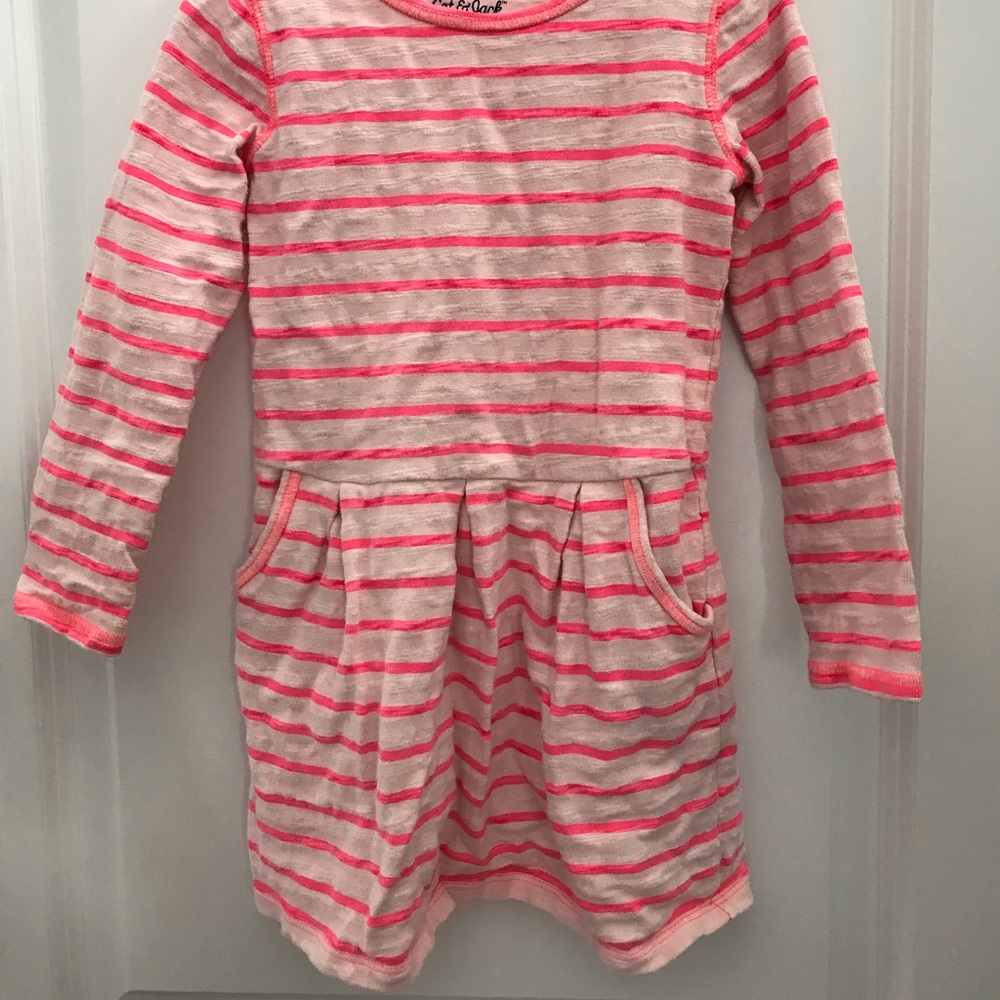 Cat and Jack long sleeved striped dress